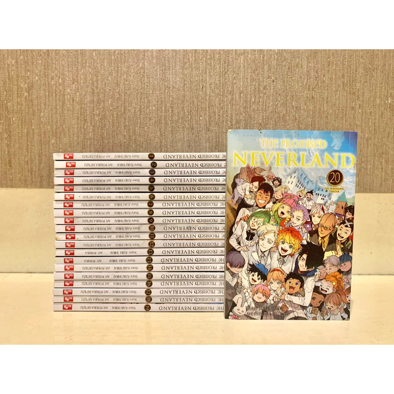 SET A - Komik Manga Set Promised Neverland 1-20 end Yakusoku no Neverland