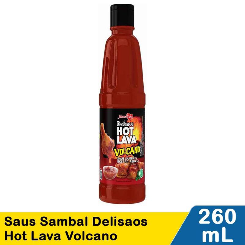 

Mamasuka Saus Sambal Delisaos Hot Lava Volcano 260mL