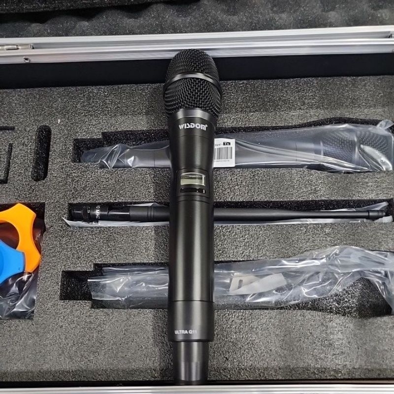 Mic Wireless WISDOM ULTRA Q11 / Q 11 U HF 2 Mic Handel Koper Original