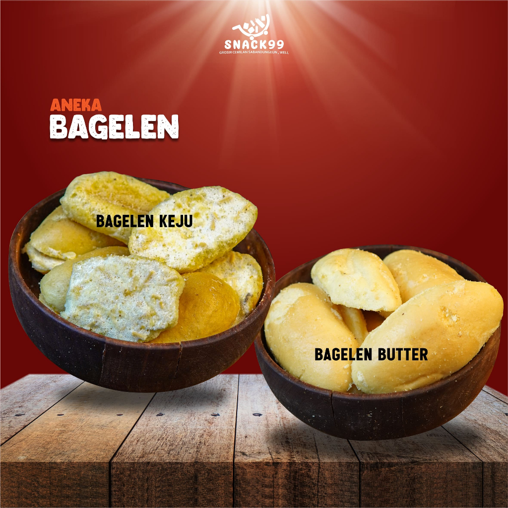 

[ Terlaris Snack 99 Pusat Jajanan Grosir ] Roti Bagelen Butter Bagelen keju Roti Kring Manis Mentega Baglen Eceran Grosir