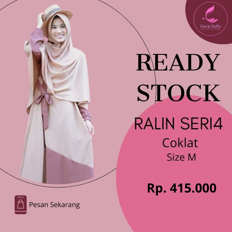Gamis Set Ralin seri 4 by Gerai Cinta / gamis set ori branded