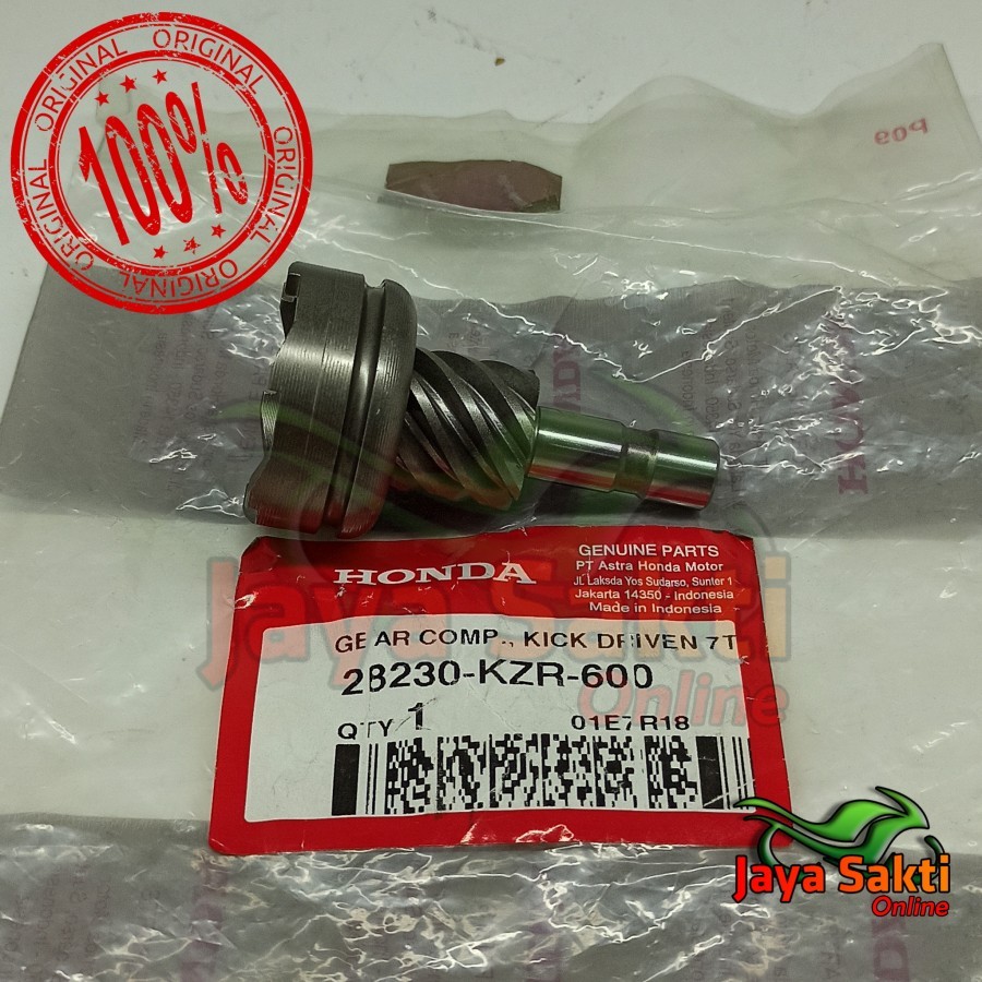 KICK PINION STARTER VARIO 125 VARIO 150 ASLI HONDA