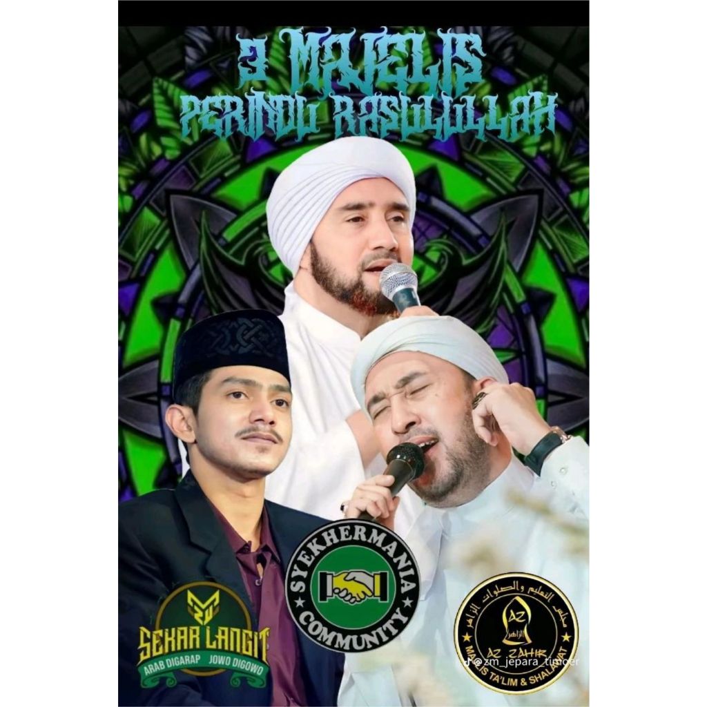 

NEW Stiker Majelis Zahirmania, Syekhermania, Gandrung Nabi, Mafia Sholawat, Habib Zaidan Lover Lengkap