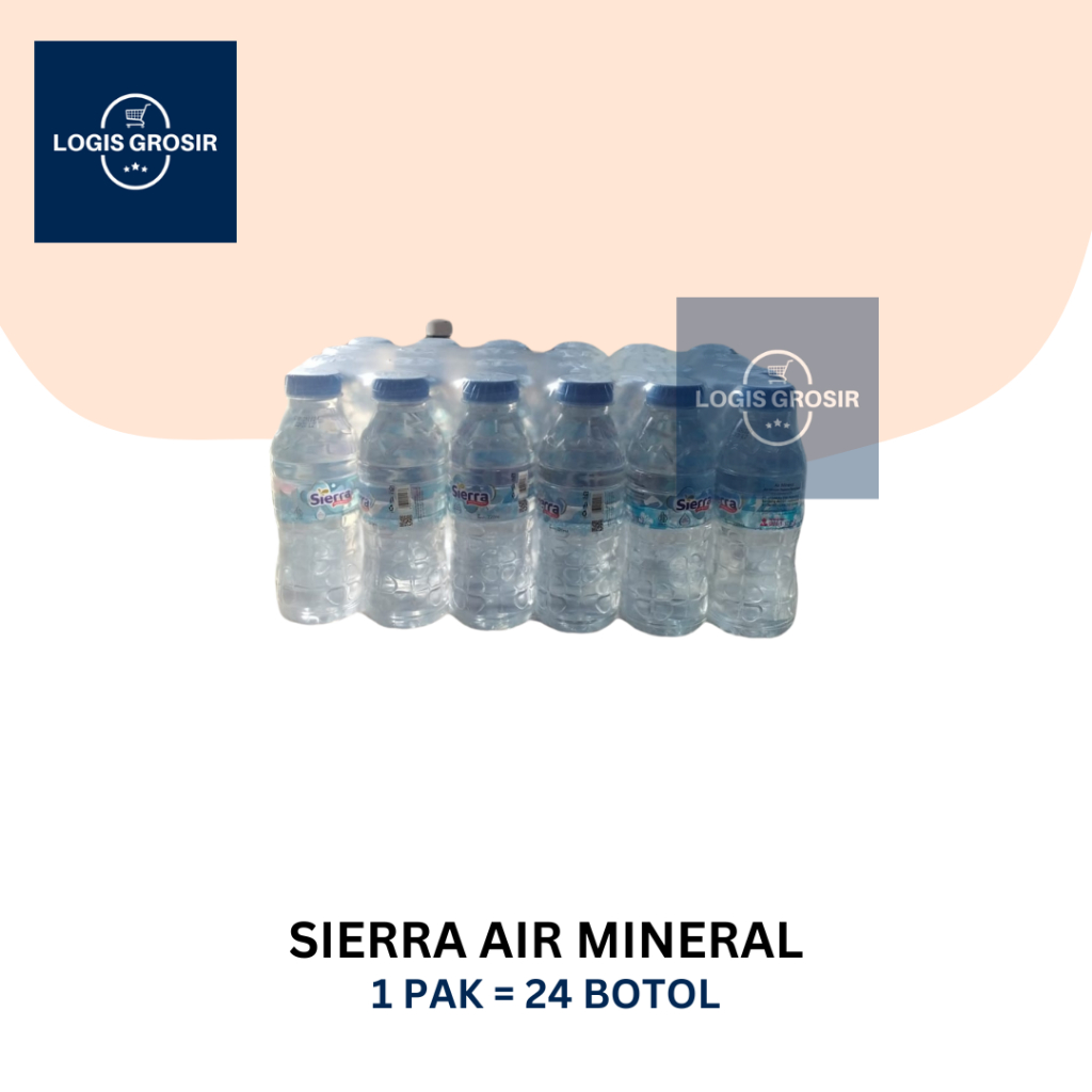 

Sierra Air Minum Mineral Botol Mini 220ml 220 ml 1 Dus Isi 24 Pak Aqua