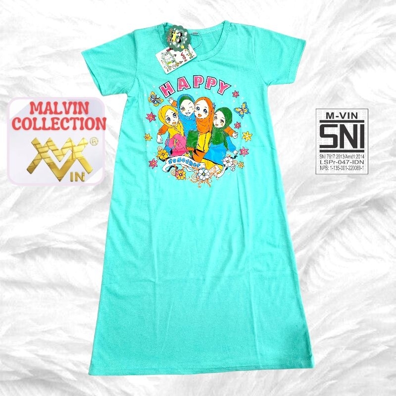 MALVIN - DRES ANAK PEREMPUAN - TUNIK GAMIS ANAK - TUNIK ANAK MURAH 1-10Thn - TUNIK GAMIS ANAK PEREMP