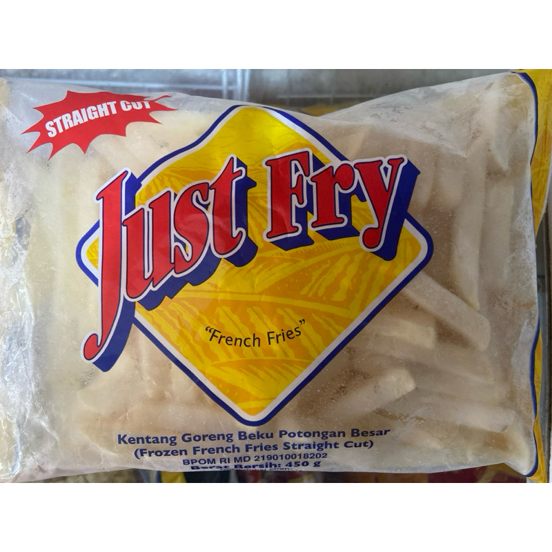

JUST FRY STRAIGHT CUT 450gr