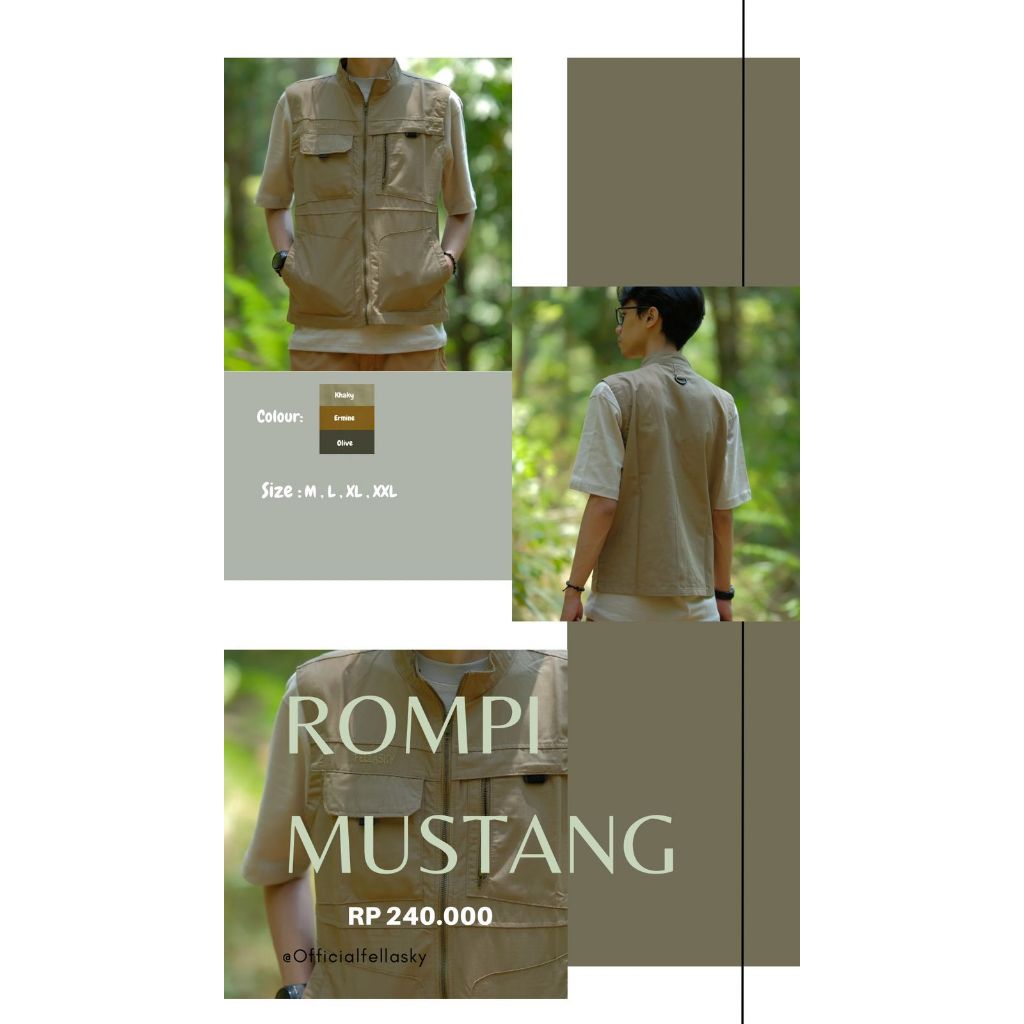 FELLASKY ROMPI MUSTANG