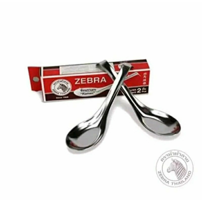 SENDOK BEBEK ZEBRA 12 PCS ORIGINAL