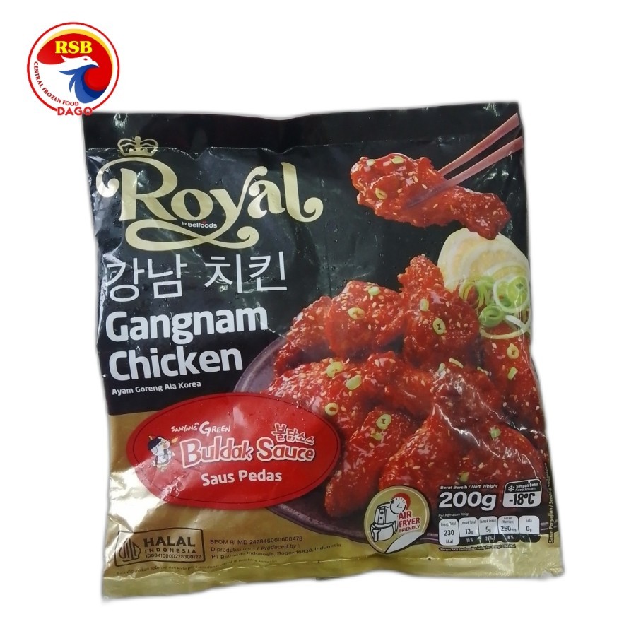 

ROYAL BELFOODS GANGNAM CHICKEN 200GR
