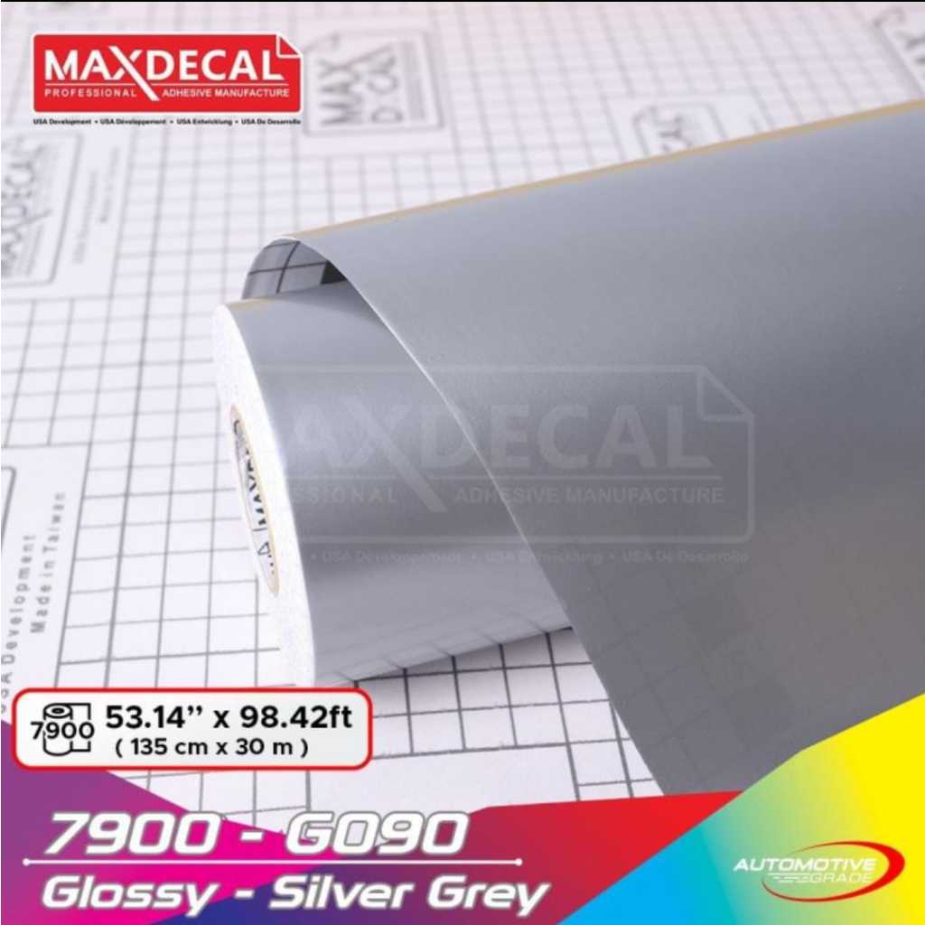 (METERAN) MAXDECAL 7900-G090 GLOSSY-SILVER GREY