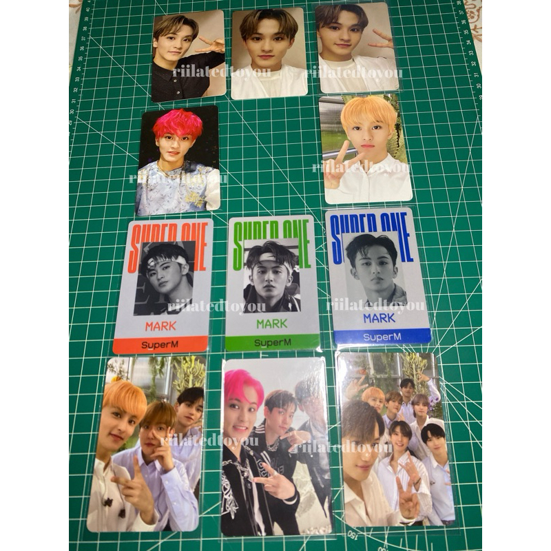 superM Mark photocard album
