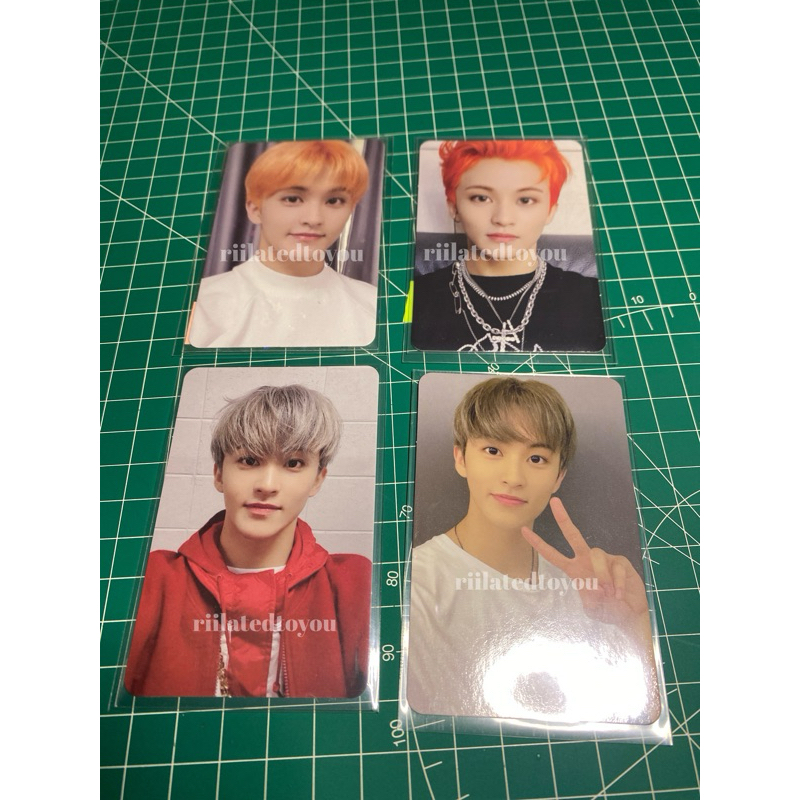 Mark NCT Kihno album photocard - past, future, Departure, Arrival