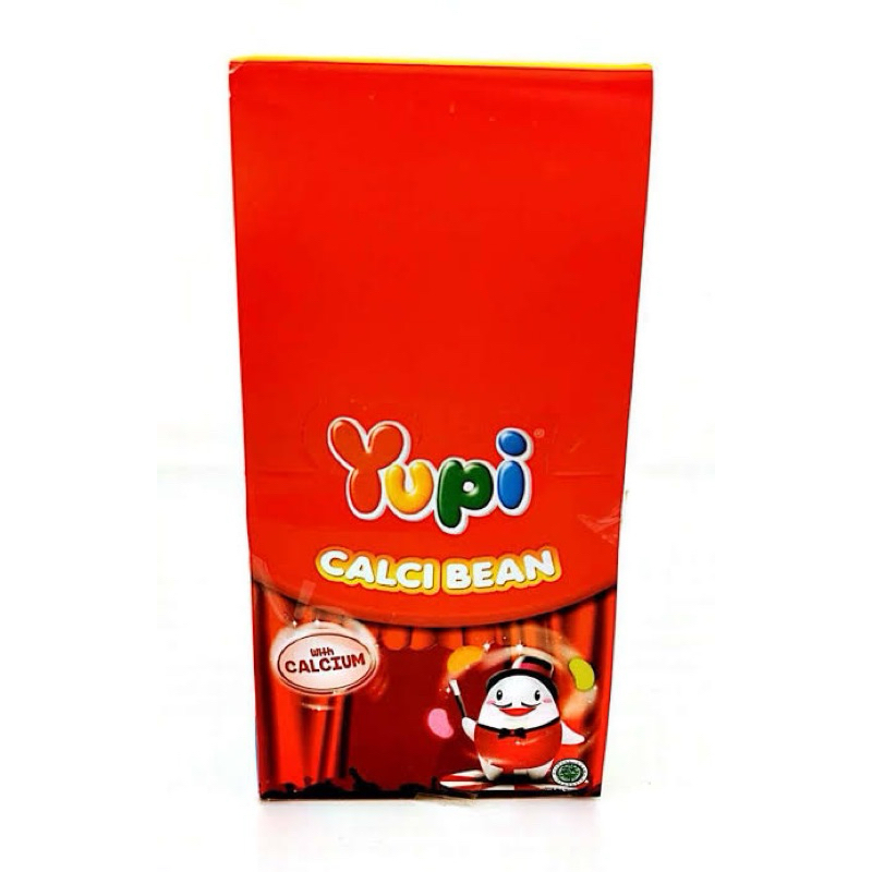 

Grosir - Yupi Calci Bean 12 X 14.4 Gr Rasa Buah