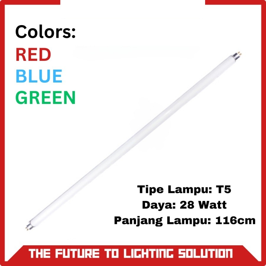 REFILL Lampu TL Neon T5 28W 28 W Watt 28WATT / KHUSUS INSTANT