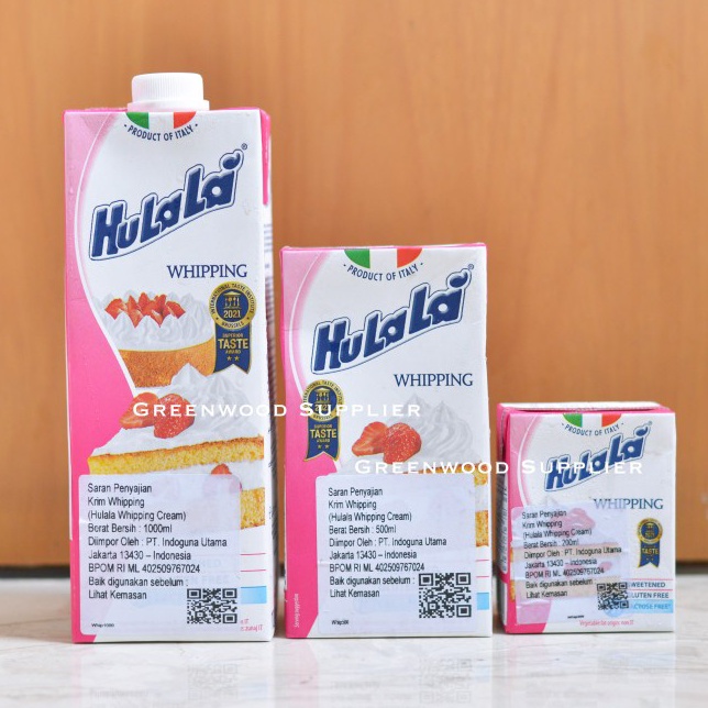 

Khusus hari ini Hulala Whipping Cream Krim Kocok Hulala ITALY QUALITY