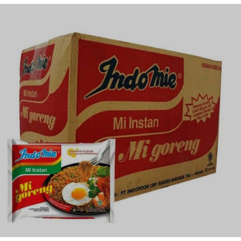 

Indomie Mie Goreng 1 Dus