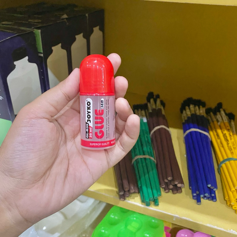 

(PCS) LEM CAIR JOYKO KECIL 35 ML LIQUID GLUE LEM KERTAS