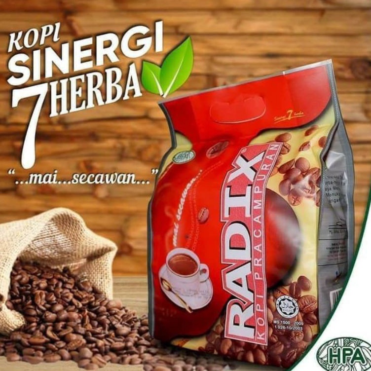 

Harga Grosir Kopi Radix HPA isi 32 sachet