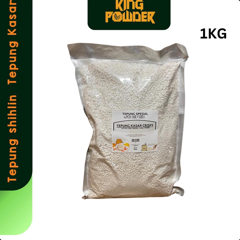 

Keren abis Tepung shihlin tepung taiwan snacks tepung kasar tepung crunchy 1kg