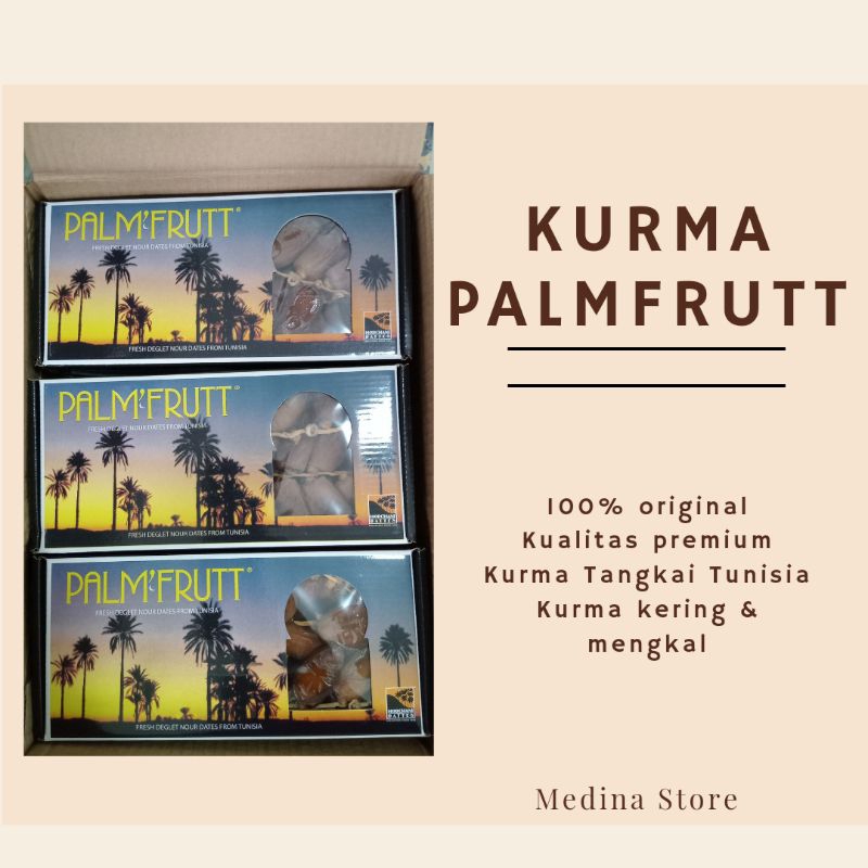 

Kurma tunisia tangkai palmfrutt 500gram | kurma palmfrutt original | kurma tangkai