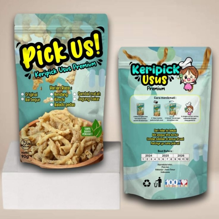 

Meroket Keripik Usus Rasa Usus Crispy Keripik Usus Renyah Pick Us