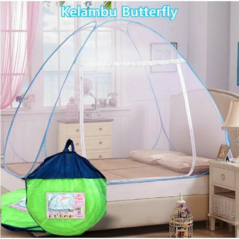 Kelambu Tidur Kelambu Lipat Anti Nyamuk Kelambu Pelajar Kelambu Lipat Kelambu Nyamuk