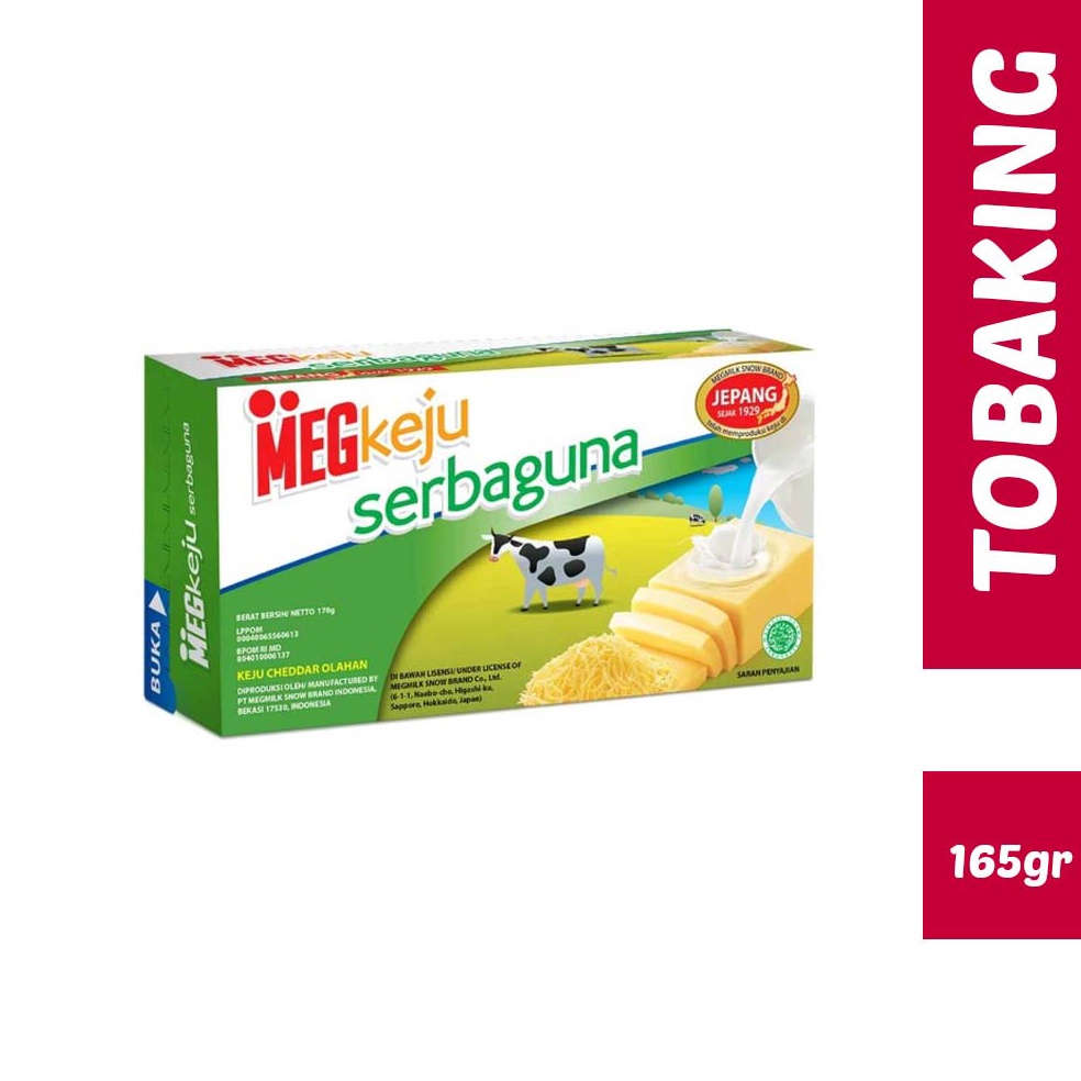 

Super Oke Keju Cheddar Meg Serbaguna 165gr HALAL