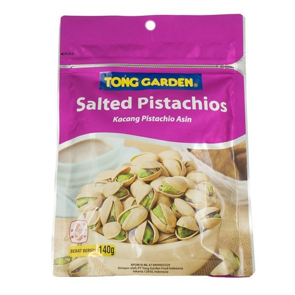 

Terjangkau Tong Garden Salted Pistachios Kacang Pistachio Asin 140 G
