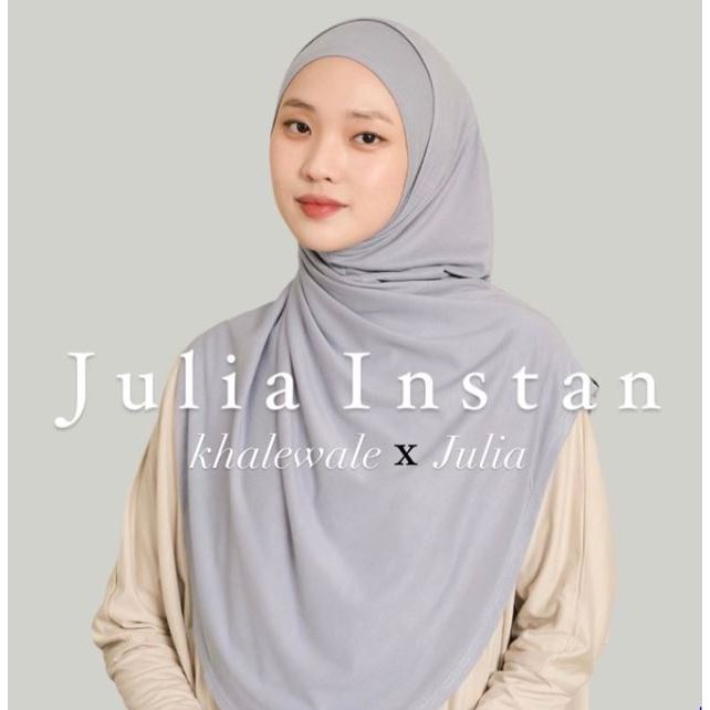 JULIA INSTAN (Khalewale X Julia) & FATIMAH INSTAN - Original by KHALEWALE | Hijab Instant Syar’i GLA