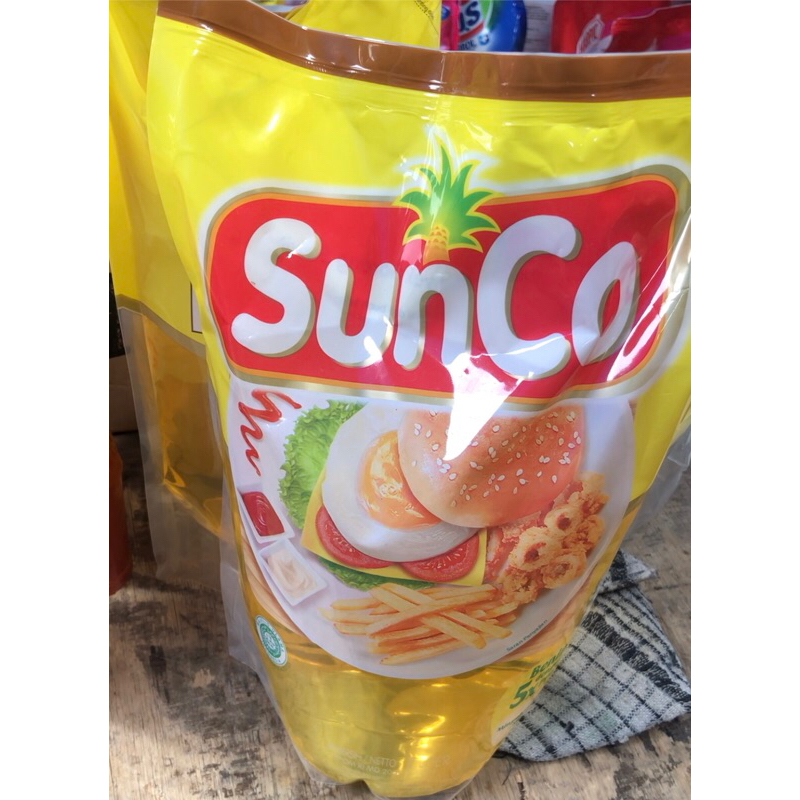 

sunco 2 liter minyak goreng termurah
