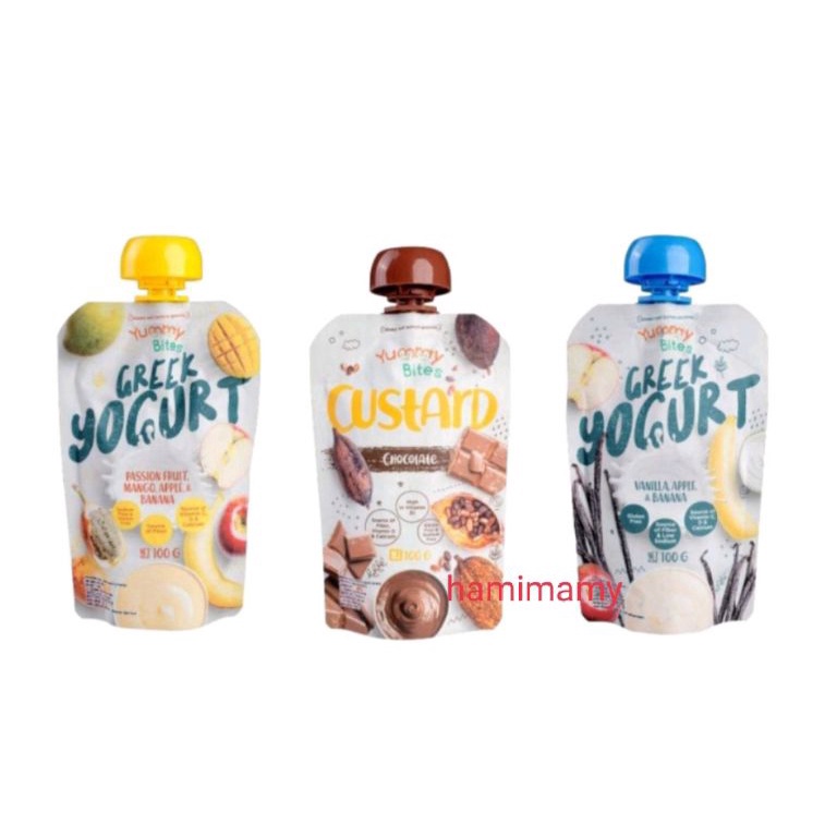 

New Recommended Yummy Bites Custard Coklat Chocolate Greek Yoghurt