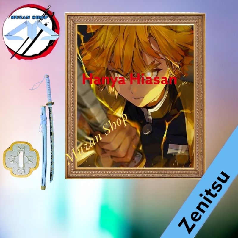 Mainan pedang kayu ZEINITSU Demon Slayer