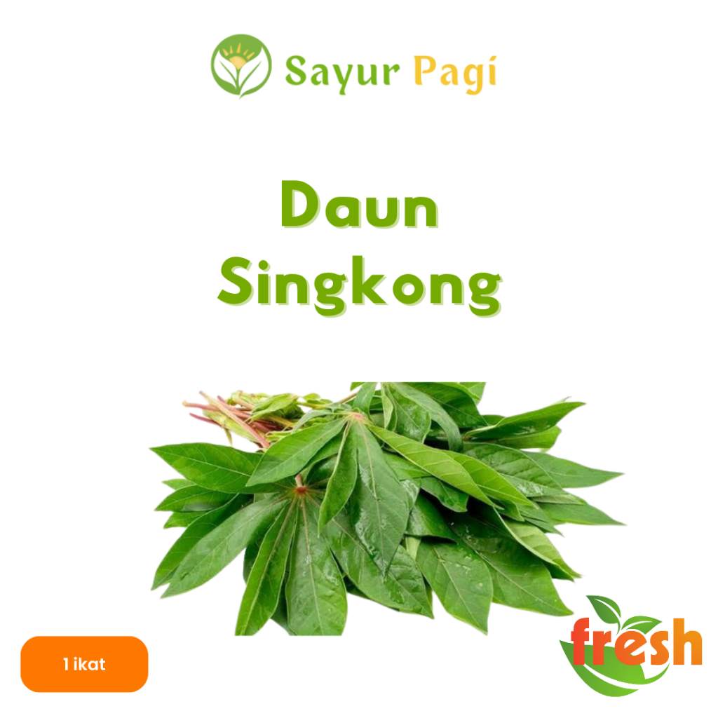 

Sayur Segar Daun Singkong - Sayur Pagi Online
