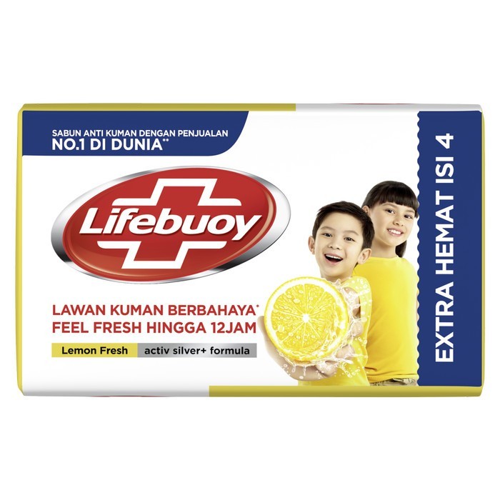 Lifebuoy Sabun Batang Bar Shiso & Mineral Clay / D382