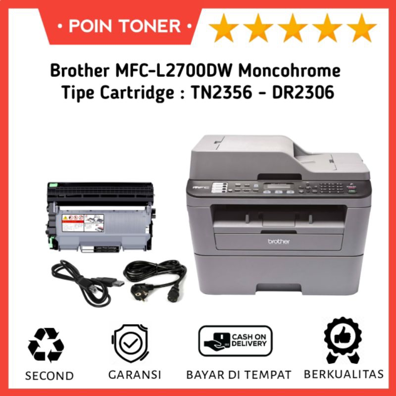 Printer Brother MFC-L2700DW Multifungsi