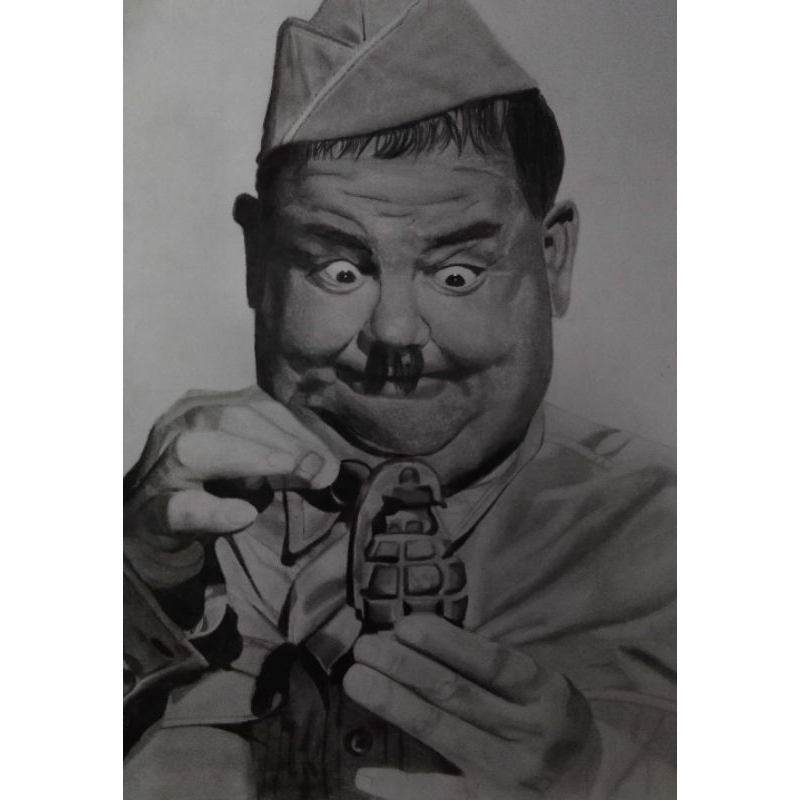 

lukisan sketsa A4 custom, charcoal on paper A4 1 wajah