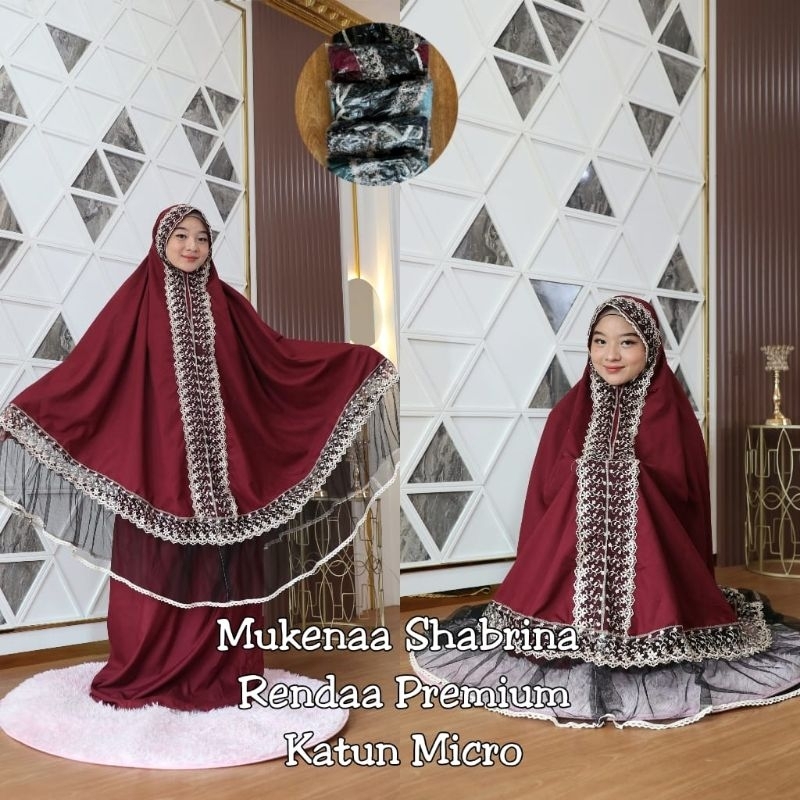 MUKENA RENDA KATUN MIKRO JUMBO