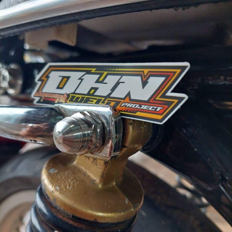 mur m10 stainless drat 14 kunci 17 drat halus, mur shok belakang mur 14 drat halus