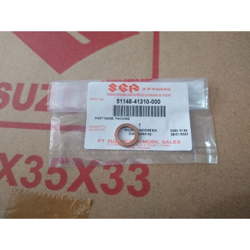 RING TEMBAGA SULING AS SHOCK DEPAN SUZUKI SATRIA 2TAK SHOGUN SPIN SMASH TORNADO SKYWAVE SATRIA FU 15