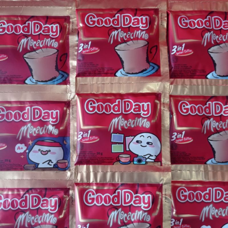 

GOOD DAY MOCACINNO 1 RENCENG 10SACHET