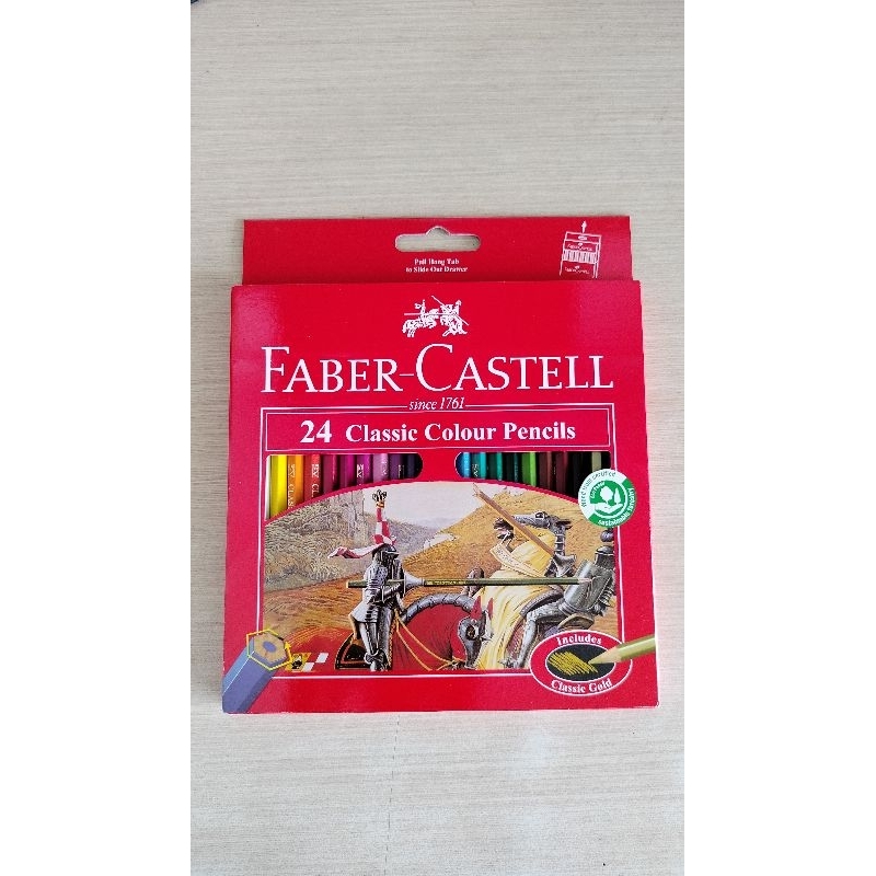 

Faber Castell 24 Classic Colour Pensil Warna