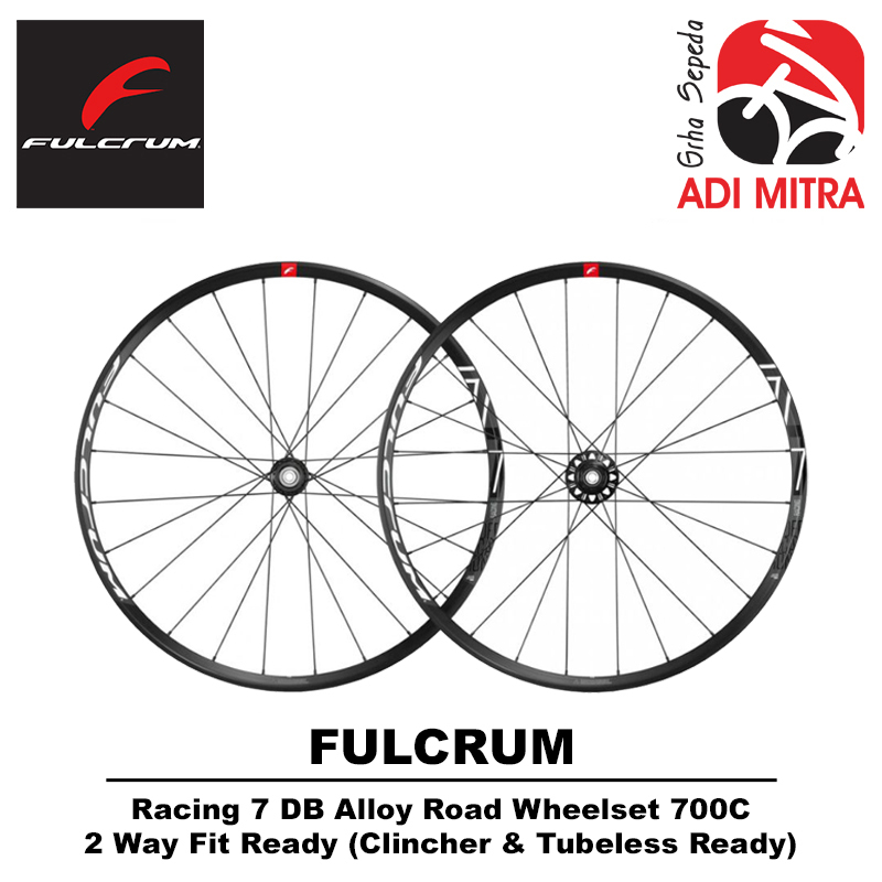 Fulcrum Racing 7 DB C19 Alloy Wheelset Road Bike