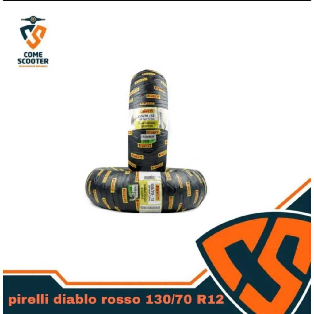 Ban Pirelli 130/70 R12 Diablo Rosso Vespa Primavera Sprint GTS