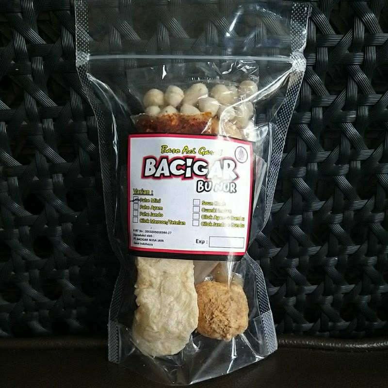 

bacigar,BACIGAR Bu Nur (PAket HEmat),boci,baso aci