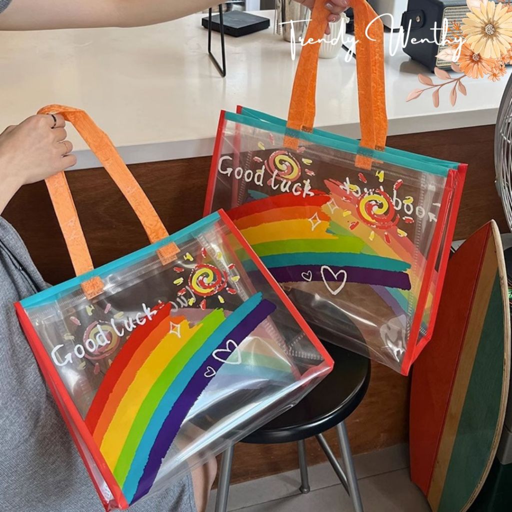 

TNW Paper Bag Fashion / Goodie Bag Shopping / Tas Kado Premium Rainbow