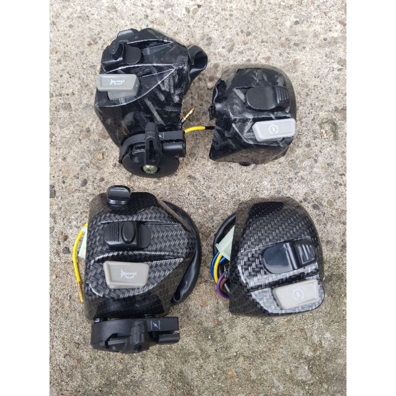 carbone forget saklar set kanan kiri mio sporty-mio smile-mio soul karbu-soul gt 110-soul gt115