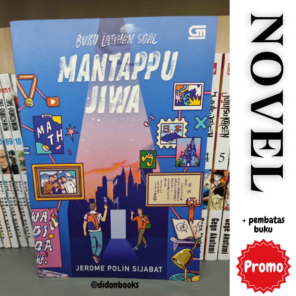 NOVEL MANTAPPU JIWA JEROME POLIN | PRELOVED/BEKAS ORIGINAL