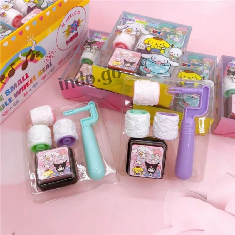 

stamp roller stempel rol sanrio