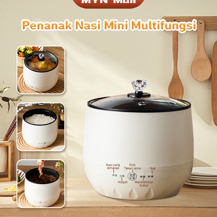 IIZ MYN Mall 16L Mini Magic Com  Magic Com Kecil  Penanak nasi  Panci Listrik  Mini Rice Cooker Mini