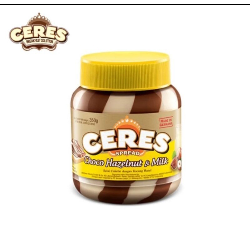 

Cod Bayar Ditempat Selai Ceres Spread Choco Hazelnut & Milk Kemasan 350g